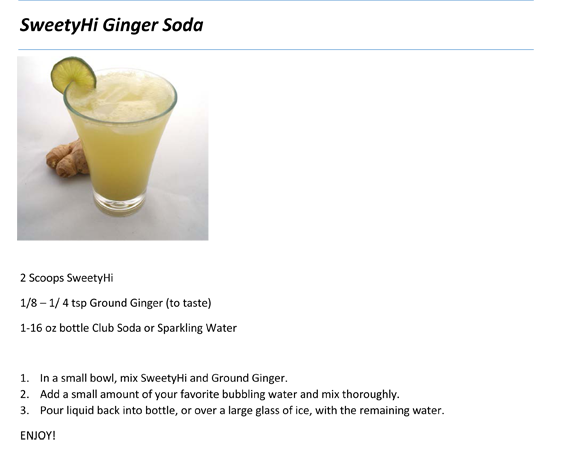 ginger soda recipe