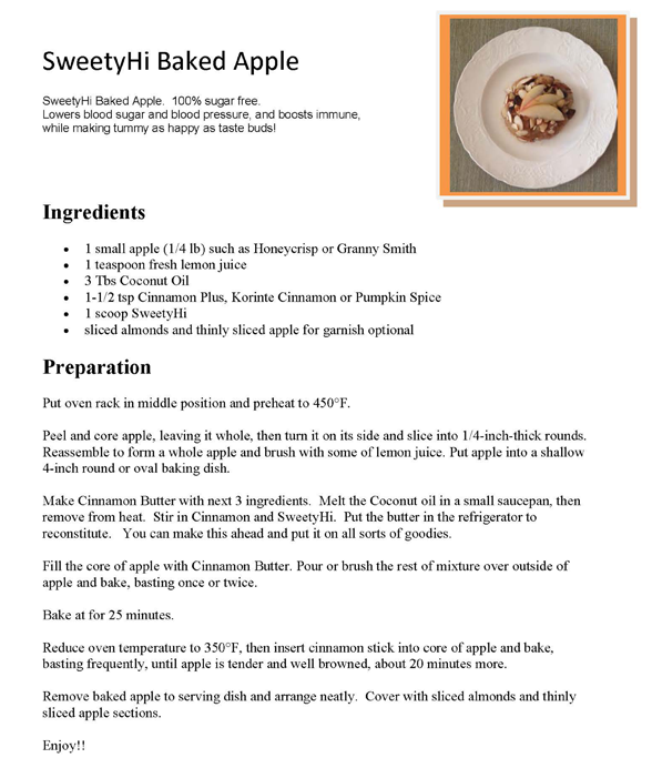 baked apple